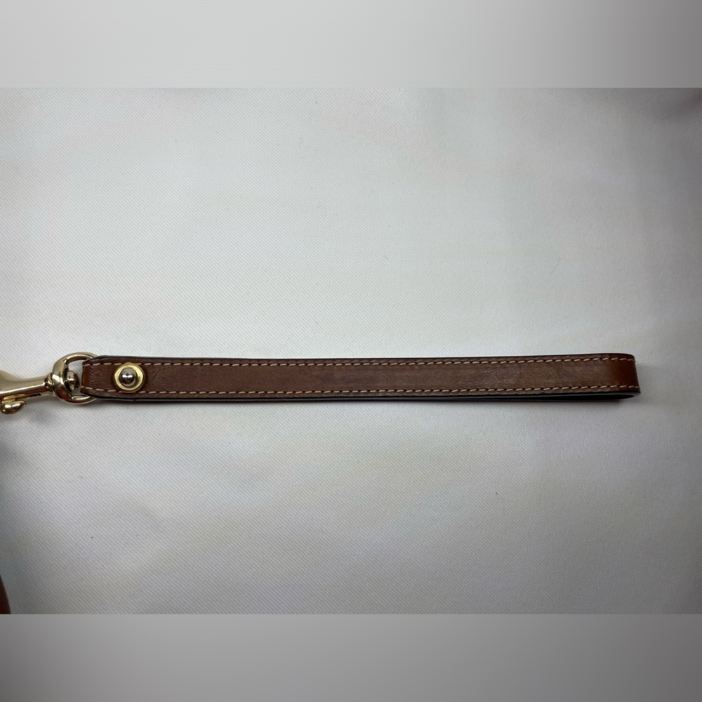 Vintage Dooney & Bourke 1975 Signature Monogram Wristlet / Clutch - Picture 9 of 16